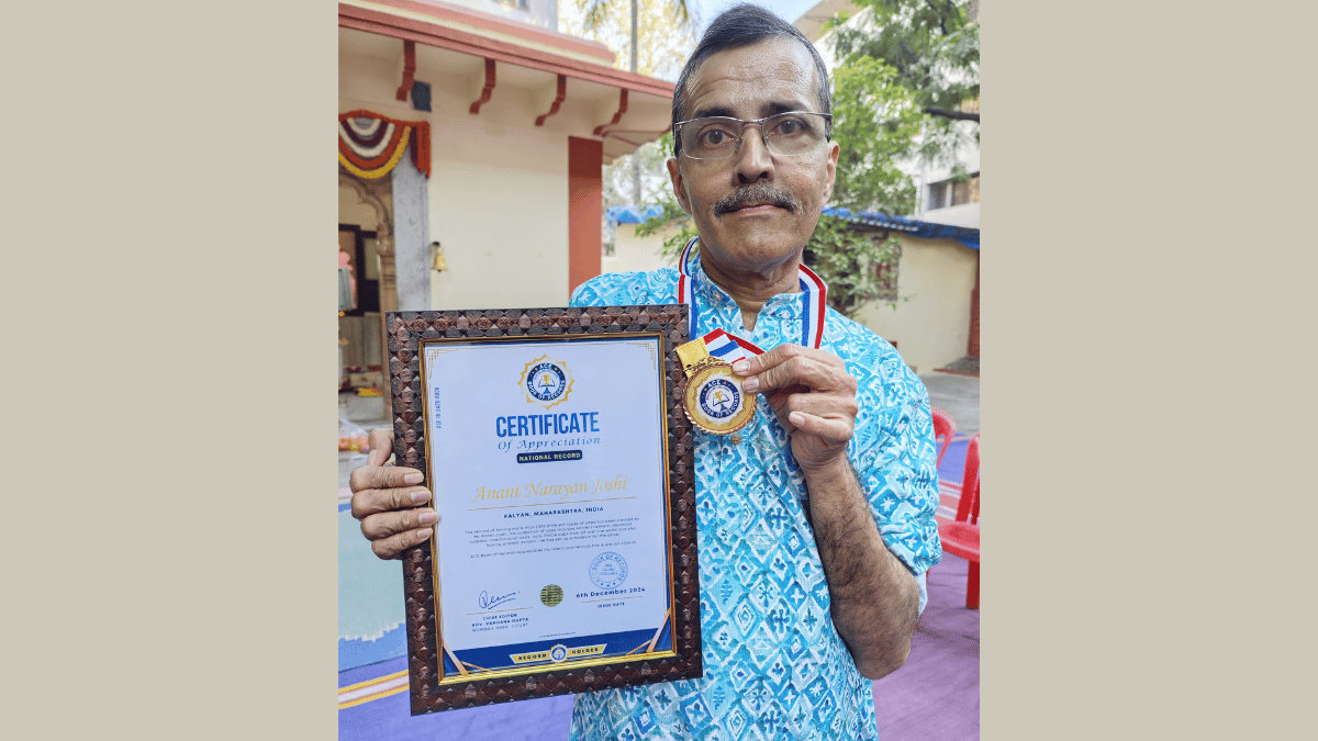 The Man with 3000 Caps Mr. Anant Joshi