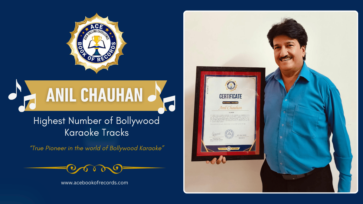 Highest Number of Bollywood Karaoke Tracks