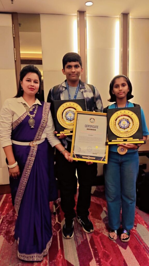 Maharashtra sibling duo creates 169 Rubik’s Cube mosaic designs and earns world record recognition from Ace Book Of Records.